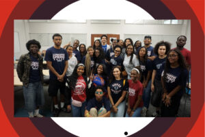 Screenshot of Howard U student volunteers.