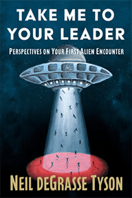 Book cover: UFO beaming up people